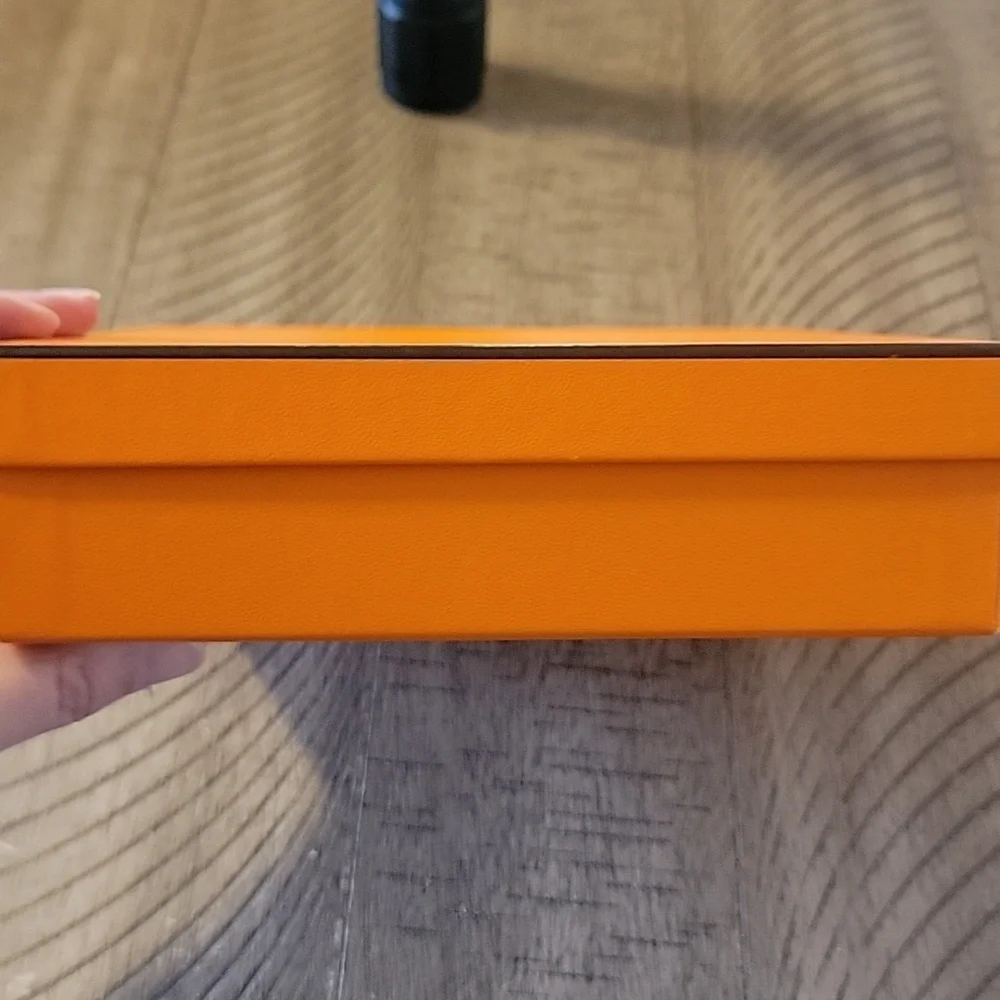 Hermes Orange Storage Box - box only